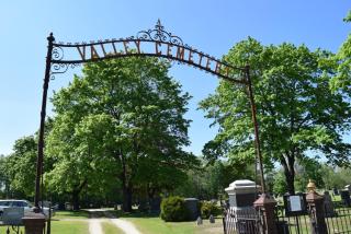 cemetery gate